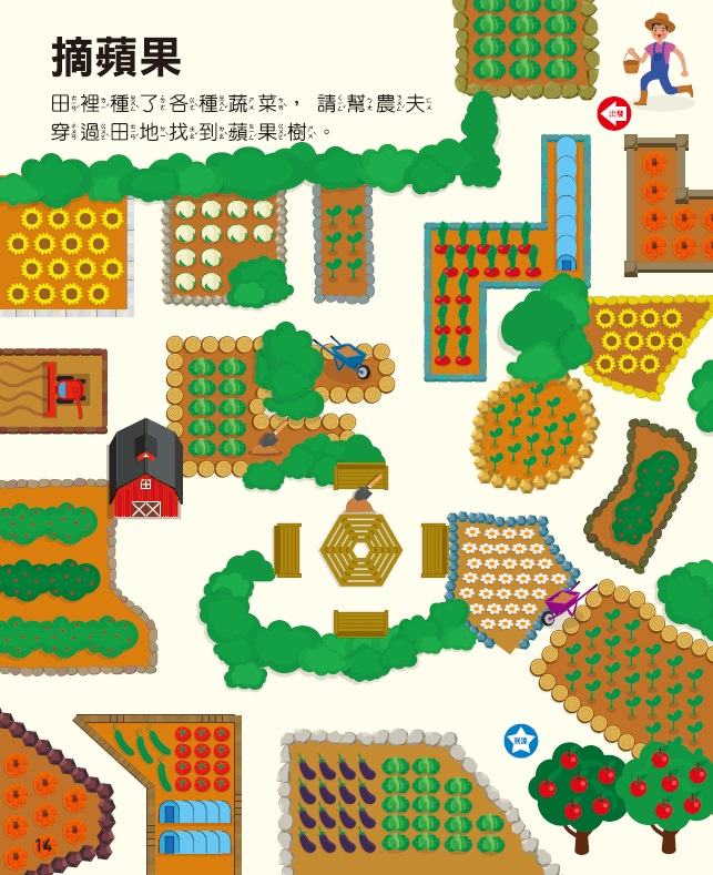 全腦開發遊戲書-五歲(五冊裝)
